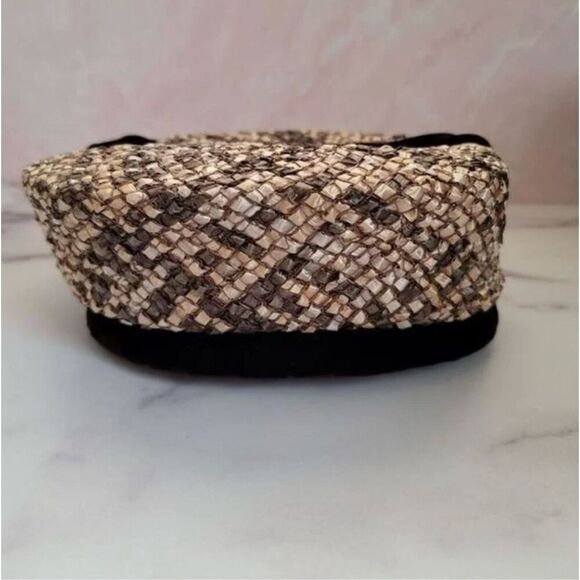 Una Hutcheon Blackburn Bros. Amarillo TX Vintage snake hat & pillbox round hatbo - Picture 5 of 10